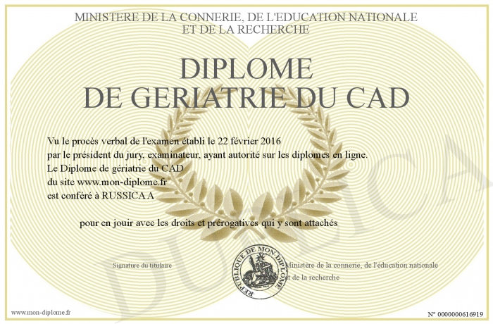 diplome universitaire geriatrie